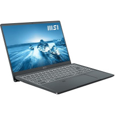 MSI Prestige 14 Evo | Intel Core i5-1240P | 14 Inch (35.56 cm) Full HD Display | 8GB RAM | 512GB SSD | QWERTZ Keyboard | Windows 11 | Carbon Grey
