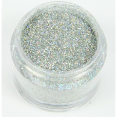 Iridescent Decoration Glitter: Silver Hologram / Holly Cupcakes Decorating Glitter: Silver Hologram