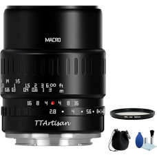 TTArtisan 40mm F2.8 APS-C makro objektyvas 1:1 didinimo rankinio fokusavimo fotoaparato objektyvas, skirtas 