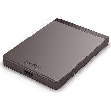 Lexar SL200 1TB Portable SSD, External SSD, Solid State Drive, Up to 550 MB/s Read, 400 MB/s Write, USB Type-C (LSL200X001T-RNNNG)