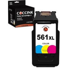 COCCINK CL-561XL (1 Color) Remanufactured Printer Cartridges Replacement for Canon 561XL for Pixma TS5350 TS7450 TS5351 TS5352 TS5353 TS7451 Printer High Capacity