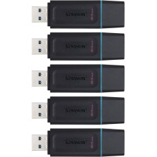 Kingston DataTraveler Exodia 64GB DTX 64GB Flash Drive - Pack of 5