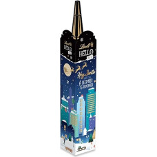 Lindt Chocolate Hello Xmas Tower Advent Calendar 2024, 235 g, Advent Calendar with 24 Sweet Surprises, Chocolate for the Christmas Season, Chocolate Gift