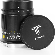 TT Artisan 50 mm F1.4 ASPH pilno kadro objektyvo jungtis Nikon Z laikiklis, skirtas beveidrodžiams pilno kadro fotoaparatams