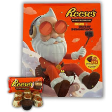 Reese's Peanut Butter Advent Calendar | Peanut Butter Enclosed by Milk Chocolate | Everything Except Ordinary | Christmas Countdown with Reese's | 1 x 242 g