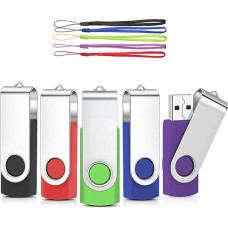 USB atmintinės 32 GB, 5 vnt., 