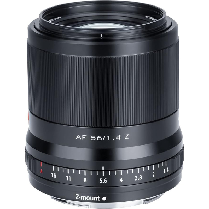 VILTROX AF 56 mm F1.4 automatinio fokusavimo portretinis objektyvas fiksuoto židinio nuotolio APS-C, skirtas Nikon Z-Mount fotoaparatams Z5 Z50 Z6 Z6II Z7 Z7II Zfc