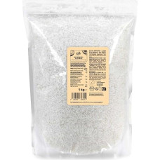 KoRo - Organic Coconut Rasps 1 kg Value Pack - No Added Sugar or Preservatives