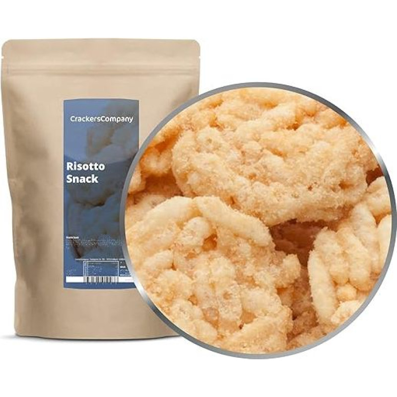 1 x 100g Reiscracker Risotto Cracker klassisch gewürzt knackig knusprig fettarm vegetarisch vegan laktosefrei
