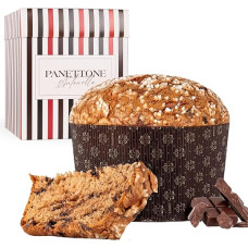 Panettone Antonella Chocolatíssimo Chocolate XXL 1200 g - Handmade According to Traditional Recipe - Delicious Sweet Christmas Panettone
