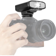 TARION mini fotoaparato blykstė Speedlite su TTL optiniu S1/S2 valdymu 22 galios lygiai, skirta 