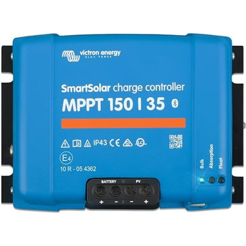 Victron Energy SmartSolar MPPT 150V 35 Amp 12/24/36/48 Volt Solar Charge Controller (Bluetooth)