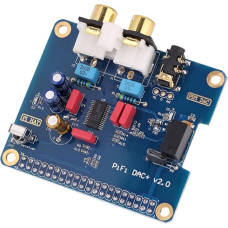 Topiky Digital Sound Card, PCM5122 Chip I2S Interface HiFi DIGI DAC & HiFi The Digital DIGI Sound Card Module Supports 16/32 Bit Audio Data Format for 3 Models B/2B/B