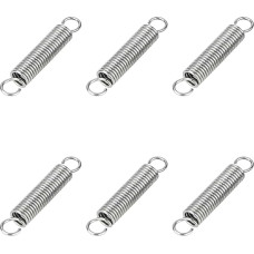 Double Hook Tension Spring Wire Diameter 1.2mm Outer Diameter 10mm Length 100mm Extended Compression Springs Stainless Steel Replacement Springs 6pcs