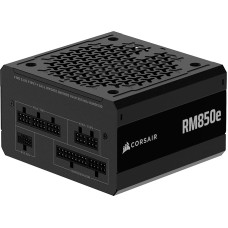 CORSAIR RM850e (2025) Fully Modular Low-Noise ATX Power Supply with 12V-2x6 Cable - ATX 3.1 & PCIe 5.1 Compliant, Cybenetics Gold Efficiency, 105°C Rated Capacitors, Modern Standby Mode - Black