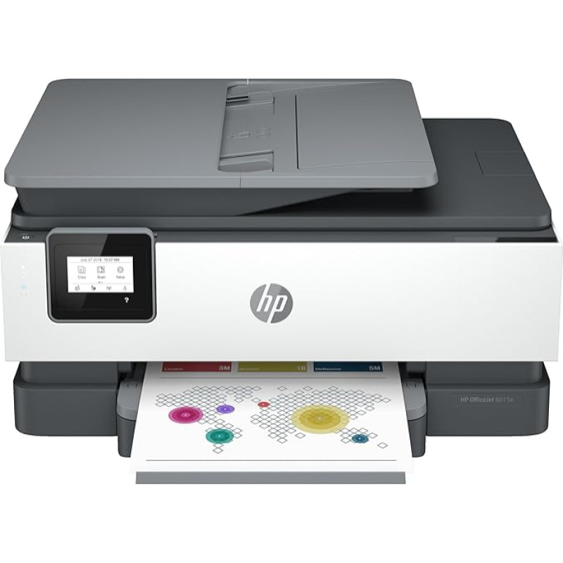 HP OfficeJet 8015e Thermal Inkjet A4 4800 x 1200 DPI 18 ppm WLAN, Grey