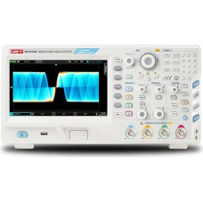 UNI-T MSO3504E-S Skaitmeninis fosforo osciloskopas su 4 kanalais (analoginis), 16 kanalų (skaitmeninis), 2,5GSa/s realaus laiko mėginių ėmimo sparta 250Mpts, 500MHz dažnių juostos plotis