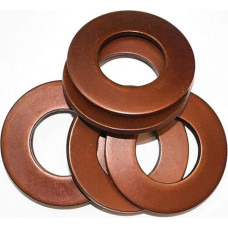 Temhyu Shuxiang Spring Skalbimo mašinų diskinė spyruoklė, 1 vnt., 60Si2MnA Belleville suspaudimo spyruoklė, išorinis skersmuo 140/160 mm, vidinis skersmuo 72/82 mm, aukštos kokybės (ilgis: W 160 x 82 x 6 mm)