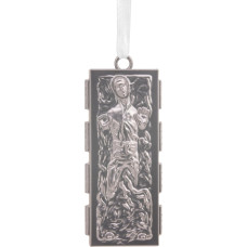 Hallmark Han Solo Frozen in Carbonite Premium Metal Ornament Star Wars Tree Decoration Christmas Hanging Ornament Gifts for Christmas