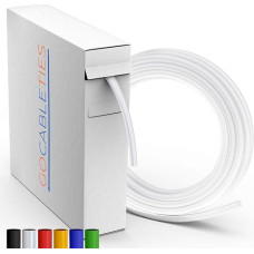 High Quality 2:1 Ratio Mini Heat Shrink Tubing Roll, Inner Diameter Range, Lengths and Colours, High Quality Cable Wrap by Gocableties
