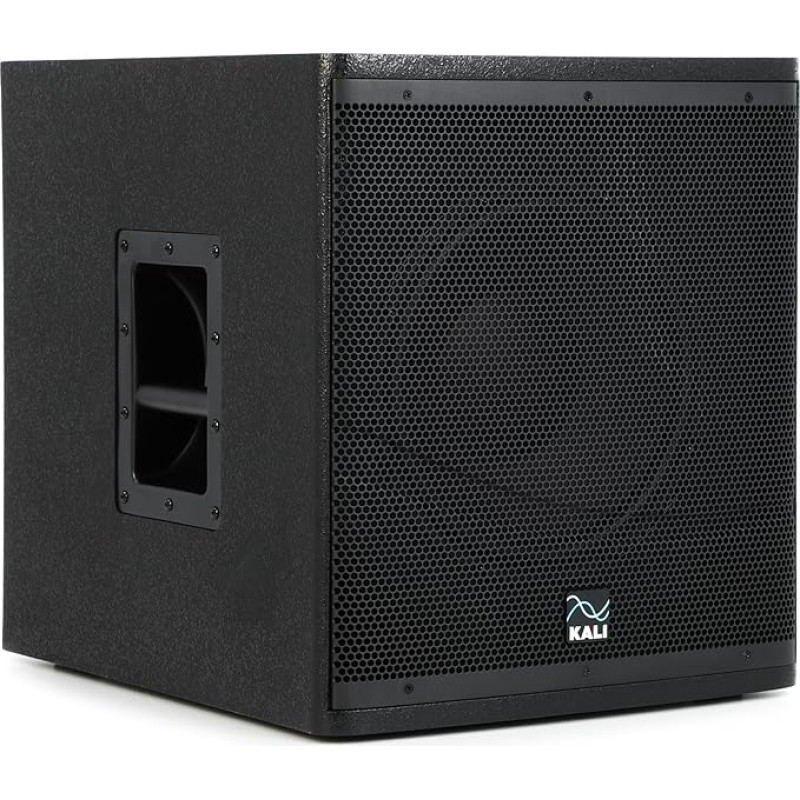 Kali Audio WS-12 V2 Subwoofer (12 Inch Active Subwoofer, 1000W Power, Bass Reflex Design, Professional Audio Playback, Robust MDF Housing, Versatile Connectors), Black