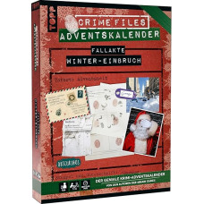 Crime Files – Fallakte: Winter-Einbruch. Der geniale Krimi-Adventskalender. Ermitteln und Rätseln – mit realistischen Beweismitteln für 24 Tage