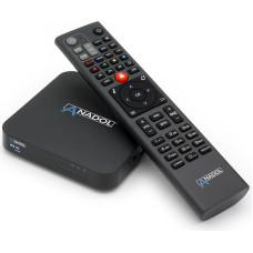 Anadol IP8 4K UHD Smart TV Box with 2 Software Options: Define OS & E2 Linux - Sat to IP TV Receiver for TV, Media Library, YouTube, Internet Radio Multiboot