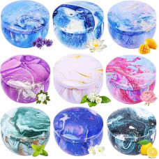 Scented Candles Gift Set for Women, 9 x 80 g Scented Candles Christmas Tea Lights Candle Set - 180 Long Burning Time Fragrance Candle Natural Soy Wax Christmas Gift for Mum, Girlfriend