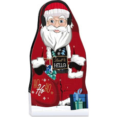 Lindt Chocolate Hello Santa Advent Calendar 2024, 235 g, Advent Calendar with 24 Cute Hello Surprises, Chocolate for the Christmas Season, Chocolate Gift