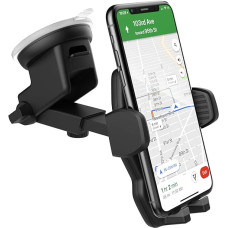 ENCASED Car Phone Holder for iPhone - Case Friendly Adjustable for iPhone 11/XR/Xs Max (Air Vent / Windshield / Dashboard)