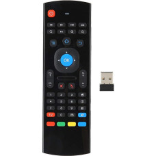 RCA 32 720P LED Smart TV nuotolinio valdymo pultas Juodas dvipusis oro pelės judesio aptikimas 2.4G belaidė klaviatūros pelė, skirta OMPuteriui