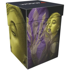 Ultra Pro - MTG Duskmourn 100+ kaladžių dėžutė su Niko, Light of Hope, skirta Magic: The Gathering, apsaugo ir saugo iki 100+ standartinių MTG kortų dvigubose įmautėse, saugus viršelis, Vivid MTG