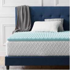 LUCID 5 cm sukoncentruoto gelio atminties putų čiužinio viršutinis sluoksnis, 160 x 200 cm