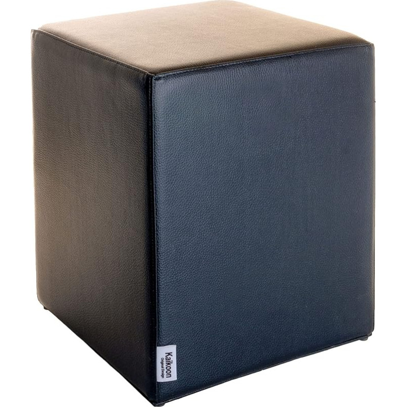 Kaikoon Stool Stool Cube 35 cm x 35 cm x 45 cm Black