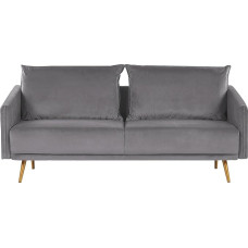 Šiuolaikinė 3 vietų retro aksomo audinio sofa 