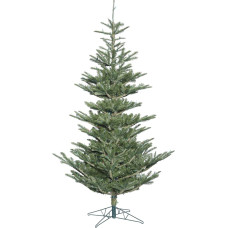 Vickerman Alberta Spruce Artificial Christmas Tree, Polyethylene PVC, Green, 6'