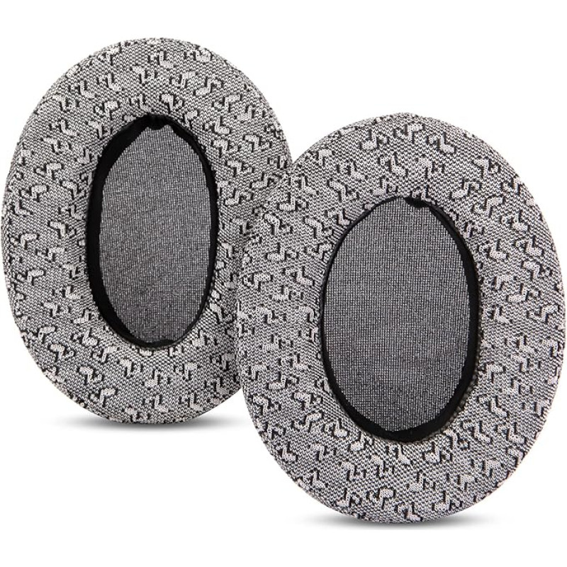 MDR 7506 YunYiYi Replacement Ear Pads Compatible with Sony MDR 7506, MDR V6, HS50, HS60, HS70 Pro, Improved Ear Cups, Grey
