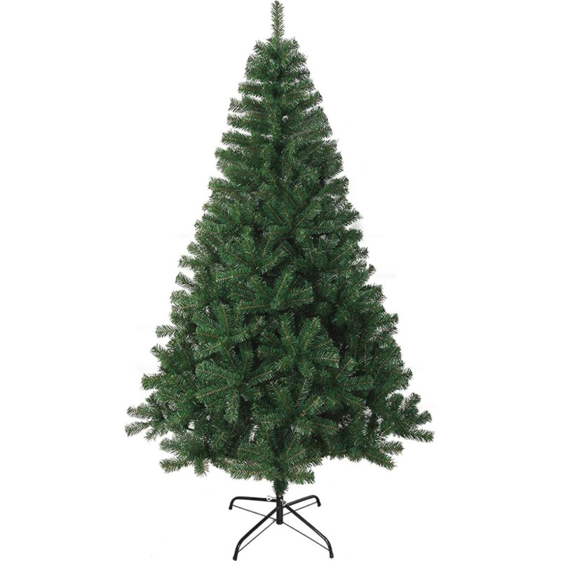 KEPLIN 5ft Green Artificial Christmas Tree with Metal Stand