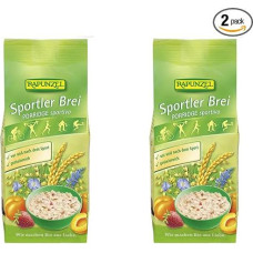 Rapunzel Sportler Porridge Pack of 2 (2 x 500 g) Organic