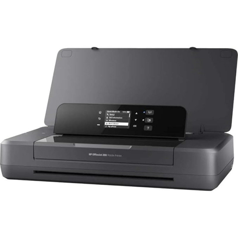 HP OfficeJet 200 mobile inkjet printer (A4, printer, WLAN, HP ePrint, Airprint, USB, 4800 x 1200 dpi) black