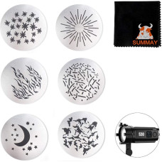 GODOX S30 Colour Filter SA09-001 GOBO Set for GODOX S30 LED Focusing Light (SA09-01)