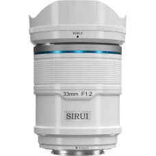 SIRUI Sniper 33 mm automatinio fokusavimo objektyvas F1.2 plataus kampo APS-C fotoaparato objektyvas (X laikiklis, baltas)