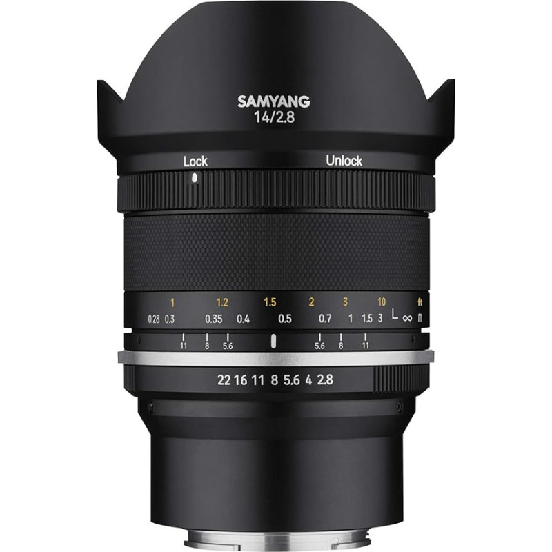 Samyang MF fotoaparato objektyvas 14 mm F2.8 MK2