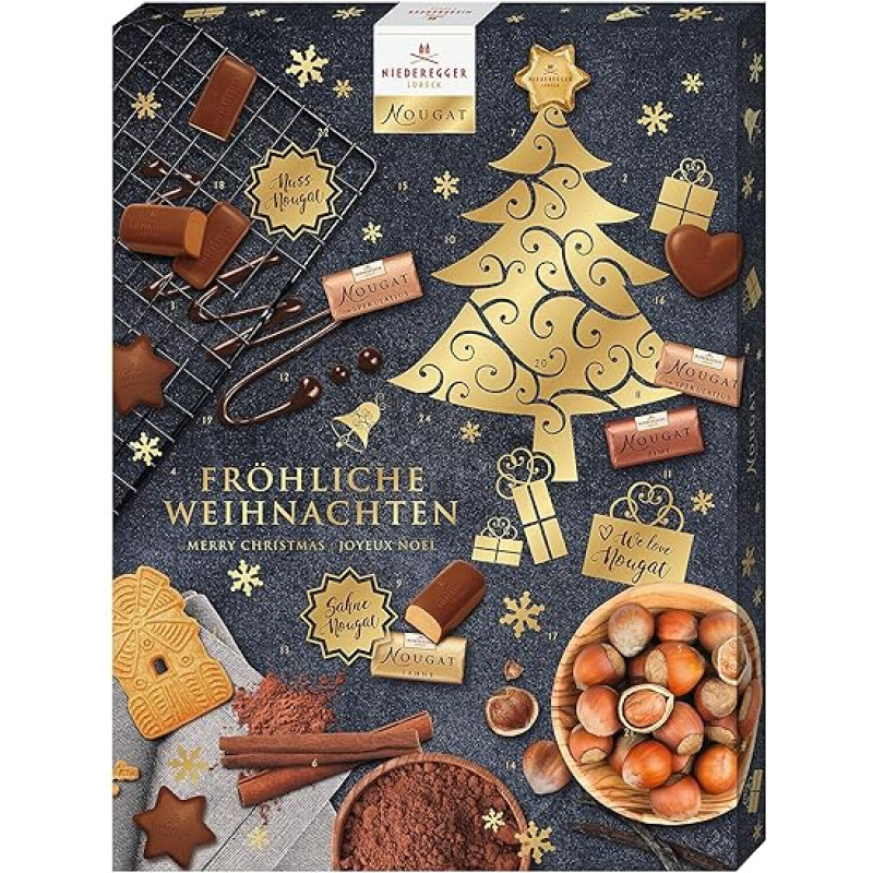 Niederegger Advent Calendar Nougat 500 g