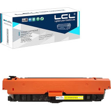 LCL restauruota tonerio kasetė 508X 508A CF362A CF362X 9500 puslapių (1 geltonos spalvos), skirta HP Laserjet M552dn M553dn M553n M553x M577c