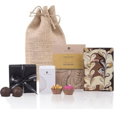 Gift Set in Jute Bag II - Chocolate - Gift Set for Christmas | Gift | Man | Woman | Chocolate Set | Christmas Chocolate | Chocolates | Chocolate Bar | Santa Claus | Father | Mother