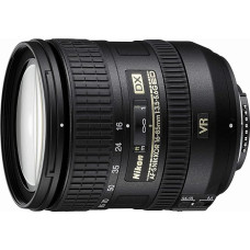 Nikon AF-S DX Nikkor 16-85mm 1:3,5-5,6G ED VR Objektyvas (67mm filtro įdėklas, stabilizuojantis vaizdą), juodos spalvos (Visuotinai prieinamas)