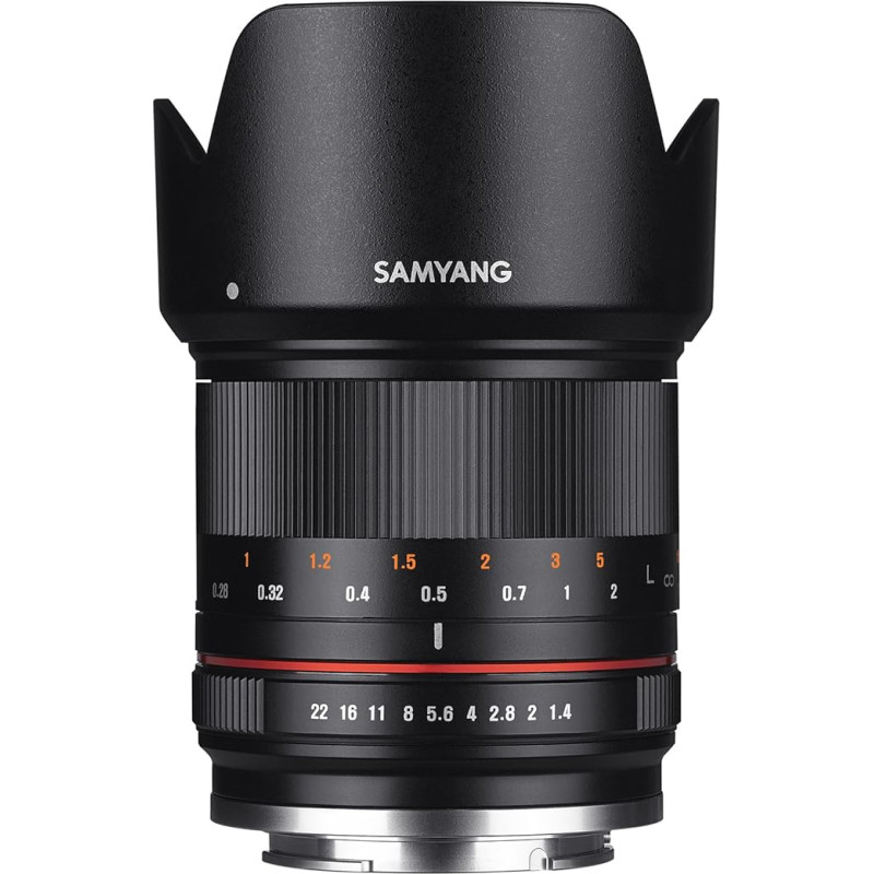 Samyang 21/1.4 objektyvas APS-C 