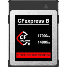 Dogfish 128 GB CFexpress Memory Card Type B up to 1700 MB/s, for 8K 4K RAW Photo & Video, for Camera Recorder Professional Cameras Nikon Canon Panasonic