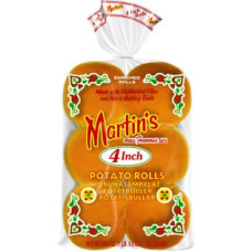 Martins Famous Potato Rolls 4 Inch Pack of 12